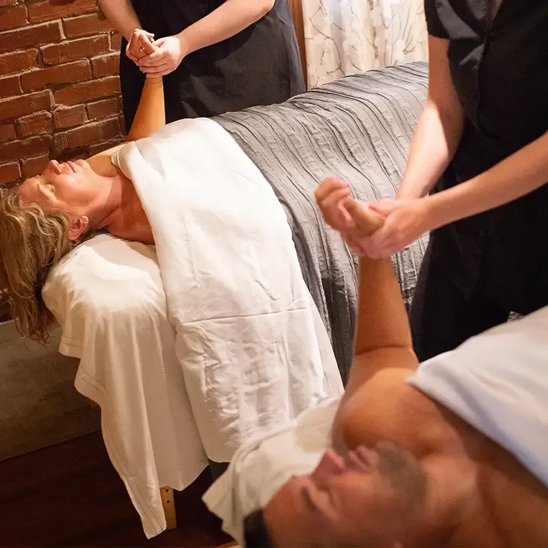 Couples Escape Massage Hands