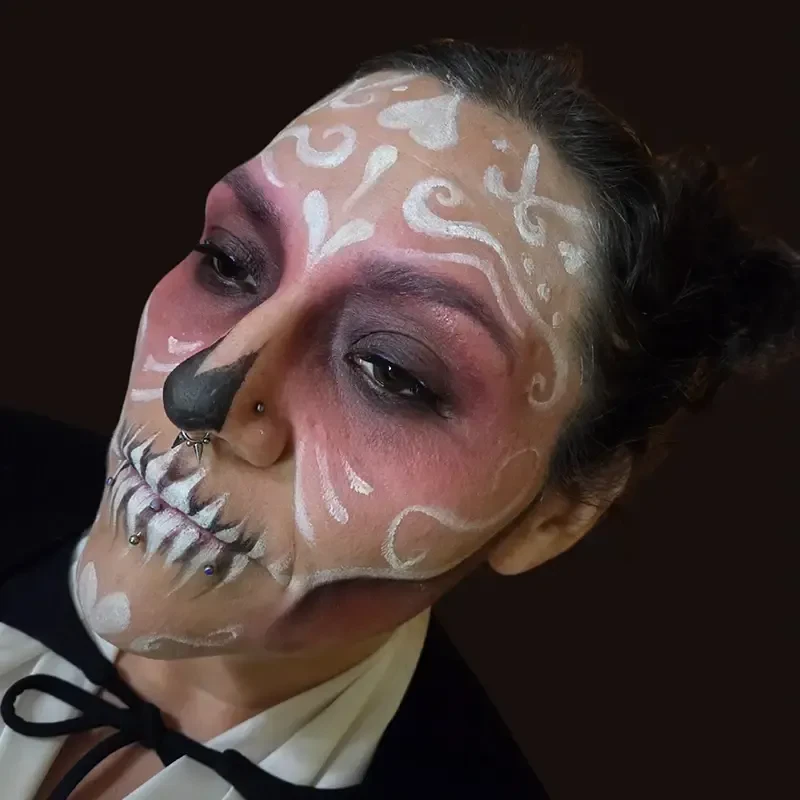 Special Occasion Makeup Halloween Woman